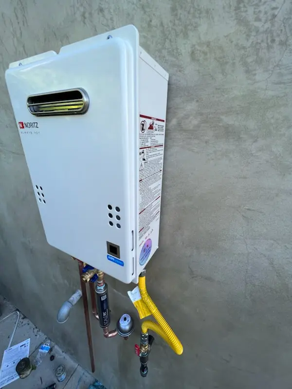 Tankless water heater installation for Cedar Hammock homes