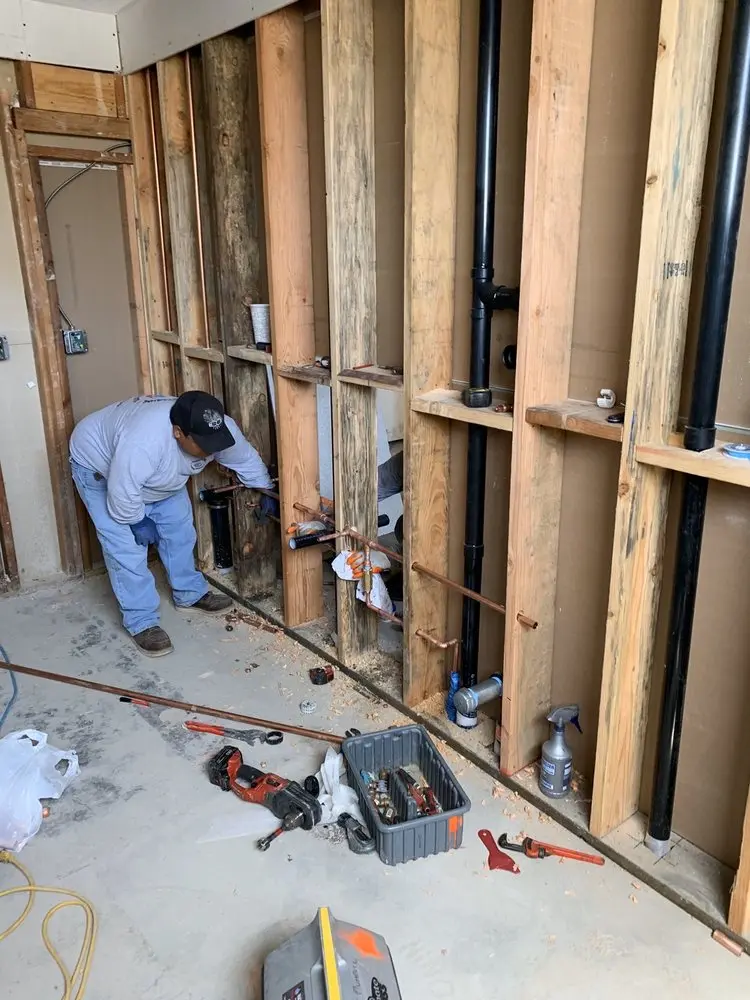Commercial rough-in plumbing for Gas Line Repair in Cedar Hammock